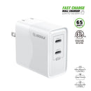 Encuentra en Xela Quetzaltenango el puerto de carga dual USB C Esoulk EK2005 (WHITE) de 65W.