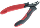 Cortador diagonal electrónico Wiha 56818, full flush, con cabeza angulada 21° para corte preciso de cables.