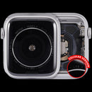 Carcasa de aluminio plateado OEM Grade A para Apple Watch Series 4 44mm, versión celular.