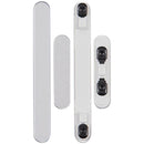 Botones laterales de repuesto Samsung Galaxy A56 5G gris claro, incluye encendido y volumen, para reparación.
