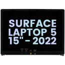 Pantalla original de Microsoft Surface Laptop 5 15" en color platino, ideal para reparación de display LCD.