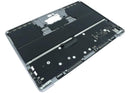 Tapa superior Space Gray usada con teclado inglés US para MacBook Air 13 M2 A2681 (2022).