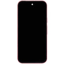 Pantalla refurbished Google Pixel 9a Peony con marco y sensor de huella, lista para reemplazar display LCD roto.