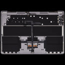 Tapa superior gris espacial con batería y teclado UK para MacBook Air 15" A2941 (2023).