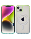 Encuentra el estuche delgado Slim Trance Octave iPhone 14 MagSafe en colores amarillo y verde en Quetzaltenango.