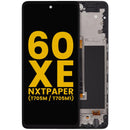 Pantalla refurbished TCL 60 XE NxtPaper 5G (T705M/T705M1) con marco, lista para el cambio de display.