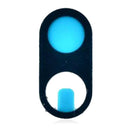 Adhesivo original para lente de cámara trasera Motorola Moto One Hyper XT2027-1, pieza de repuesto para reparación.