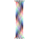 Correa Apple Braided Solo Loop Pride Edition, trenzada con franjas arcoíris para Apple Watch 44mm-49mm, talla pequeña.