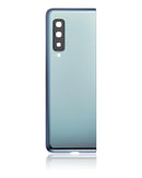 Tapa trasera con lente de cámara Samsung Galaxy Fold 4G (F900) en color Space Silver disponible en Quetzaltenango, Xela.