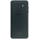 Tapa trasera original Samsung Galaxy A6 Plus (A605) negra, repuesto back cover para SM-A605F.