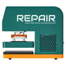 Máquina TBK 201P para reparación de pantallas, calor y presión, color gris y negro, 110V.