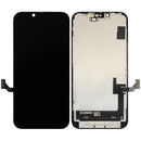 Pantalla de repuesto iPhone 14 Aftermarket Plus Soft 3.0 para reparación de display LCD roto, modelo A2649.