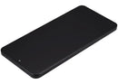 Pantalla OLED refurbished negra con marco para Xiaomi Redmi Turbo 3 y Poco F6, repuesto original.