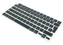 Teclas húngaras negras (Midnight) para MacBook Air 13" o 15" (2022-2026), modelos A2681, A2941, A3113, A3114.