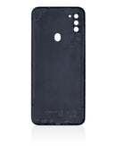Tapa trasera negra para Samsung Galaxy A11 (SM-A115F), repuesto para reparación de carcasa.