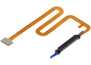 Lector de huella dactilar negro con cable flex para Samsung Galaxy A06 5G (SM-A066B), repuesto para reparación.