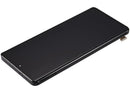 Pantalla OLED negra con marco para Xiaomi 13 Pro (Aftermarket Plus), repuesto para reparación de display roto.