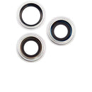 Encuentra el conjunto de 3 piezas de lente de cámara trasera en color blanco titanio para iPhone 16 Pro / 16 Pro Max en Quetzaltenango.