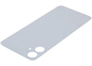 Tapa trasera blanca para Samsung Galaxy A06 4G (A065) con lente de cámara, repuesto original.