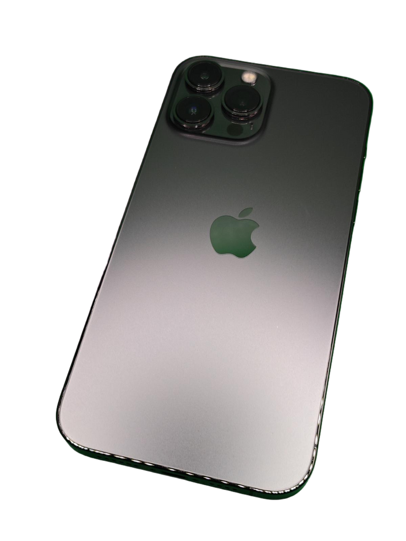 iPhone 13 Pro Max seminuevo en Xela Quetzaltenango, libre de fábrica, 128GB, certificado y con salud de batería al 84%.