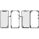 Pantalla 4 en 1 short flex para iPhone 11 Pro Max con vidrio digitalizador, OCA y frame preinstalado, lista para reparación.