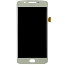 Pantalla original Motorola Moto G5 XT1670 dorada, repuesto para reparación de display LCD.