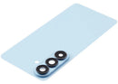 Tapa trasera azul cielo para Samsung Galaxy S26 con lente de cámara, repuesto Aftermarket Plus.