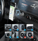 Soporte magnético PowerPeak para auto con base de ventosa, ideal para smartphones.
