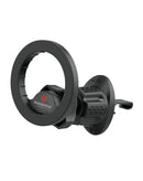 Soporte magnético PowerPeak para auto, color negro, ideal para teléfonos móviles y accesorios de auto.