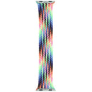 Correa Apple Braided Solo Loop Pride Edition para Apple Watch 38mm-42mm, con diseño trenzado multicolor vibrante.