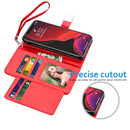 ¡Protege tu iPhone 11 Pro Max con estilo en Quetzaltenango con esta elegante funda cartera de cuero rojo!