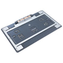 Trackpad original Space Black para MacBook Pro 16" (A3428/A3429) de repuesto, listo para instalación.