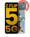 Ensamblaje interno OLED con marco para Samsung Galaxy Z Flip 5G en Quetzaltenango, garantizado y con etiqueta de Mint, disponible tanto para versiones US como International.