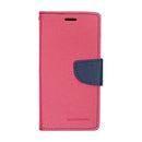 Estuche GOOSPERY Fancy Diary Fucsia / Azul Marino - IPHONE XS MAX (6.5)