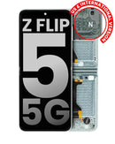 Reparación de ensamblaje interno OLED con marco Samsung Galaxy Z Flip 5 5G en Quetzaltenango.