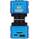 Cámara de microscopio multifuncional 4K con multímetro, ideal para laboratorio en Quetzaltenango.