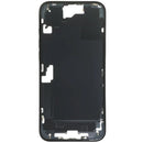 Chasis medio negro usado para iPhone 16 Plus (A2770) con pequeñas partes, ideal para reparación de estructura.
