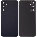 Tapa trasera Brave Black para Samsung Galaxy A25 5G con lente de cámara, repuesto original.