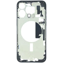 Tapa superior original negra de titanio para iPhone 15 Pro Max, con small parts, versión EU/Global, USADO OEM.