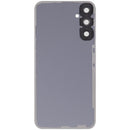 Tapa trasera plateada para Samsung Galaxy A34 5G, sin logo, con lente de cámara, repuesto de reparación.