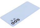 Tapa trasera azul brillante para Samsung Galaxy A33 5G (SM-A336B) con lente de cámara integrada, repuesto.