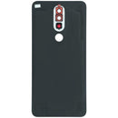 Tapa trasera de vidrio original Nokia 5.1 Plus color azul mar Báltico, repuesto para TA-1089.