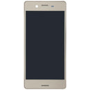 Tapa trasera de repuesto Sony Xperia X coral con lente de cámara, modelo F5121/F5122.