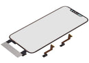Pantalla LCD táctil 3 en 1 con cristal y OCA para iPhone 12 Pro Max, repuesto para reparación A2342.