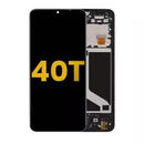 Pantalla LCD con marco para TCL 40T en todos los colores, garantizada, disponible en Xela Quetzaltenango.