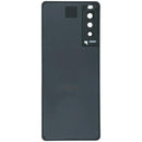 Tapa trasera de cristal negra original para Sony Xperia 10 II, ideal para reparación de back cover.