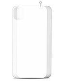 Tapa trasera de cristal templado para iPhone XS Max (Paquete de 100) (Transparente)