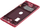 Marco medio compatible para Samsung Galaxy S20 FE en color Cloud Red en Xela Quetzaltenango.