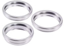 Anillo de bisel de cámara trasera para iPhone 16 Pro / 16 Pro Max en color Blanco Titanio, conjunto de 3 piezas, disponible en Xela Quetzaltenango.
