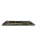 Pantalla OLED con marco para LG Velvet 5G UW Verizon, refurbished, plateado, ideal para cambio de pantalla rota.